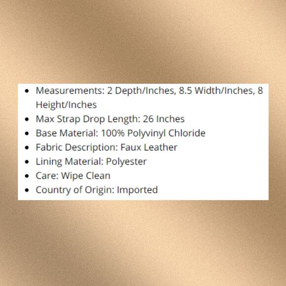 Koltov Gigi Crossbody Bag Purse with Chain Strap Detail Dark Rose or Mauve - Picture 6 of 12